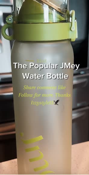 Video review of Glacier Fresh Filter JMEY Air Water Up Bottle With Flavor Pods, 32 Oz Scent Water Cup With Straw  by 678d595ee986182e6048b188