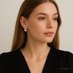Video review of Hollywood Sensation Jewelry Dome Huggie Teardrop Earrings  by info202574