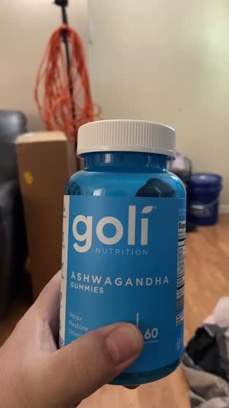 Video review of Goli Nutrition Stress-relief Ashwagandha Gummies with potent KMS-66 Ashwagandha andVitamin D  by 6778d18106fdfd035003d8e1