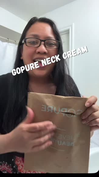 Video review of GOPURE Beauty GOPURE Tighten & Lift Neck Cream  by 67a307a2554bf921c9ab9bde