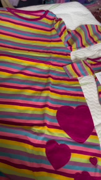Video review of Leveret Clothing Matching Girl & Doll Cotton Dress  by 6756df3de61f4b37aa6899eb