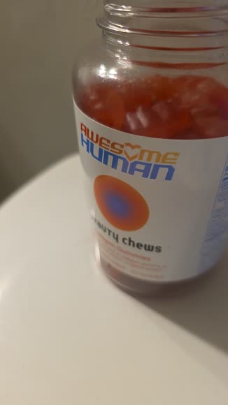 Video review of Awesome Human Beauty Chews | Collagen Gummies for Skin, Hair & Nails – Anti-Aging, Hydrating & Glow Support with Biotin & Vitamin C  by 678ecd287f6a26e178e61768