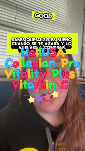Video review of HALLUSA NATURAL Collagen Pro Vitality Plus Vitamin C  by 678ed044befaa5b3f10c1fd9