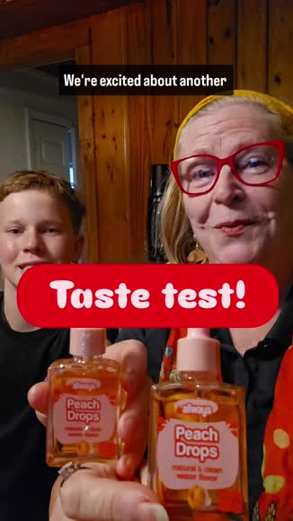 Video review of Allways Drops Natural Peach Water Drops | Sugar-Free, Zero Calories | Makes 50 Drinks  by 677562b4502978648c18f937
