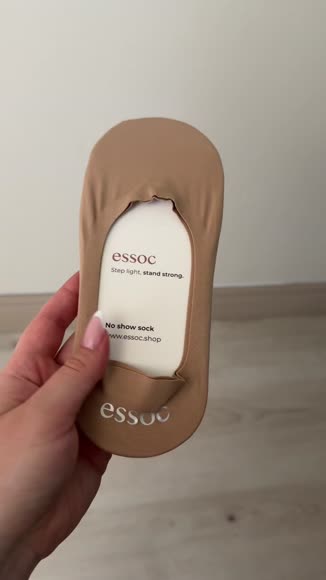 Video review of essoc Unisex Cotton Non-Slip No Show Socks  by 66bc0f8896fff46c2010002c