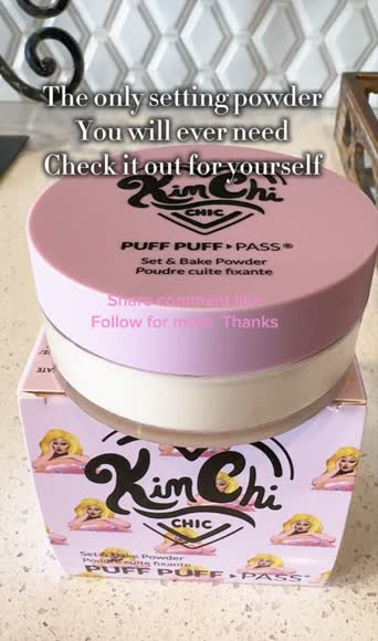 Video review of Kim Chi Chic Beauty PUFF PUFF PASS SETTING POWDER  by 678d595ee986182e6048b188