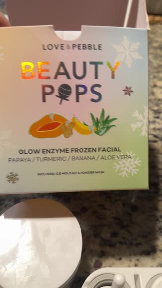 Video review of Love & Pebble Glow Enzyme Frozen Facial Kit – Brighten & Lift with Icy Enzyme Mask| At home spa skincare treatment | instant results  by 67c195bfa2dda3622702a622
