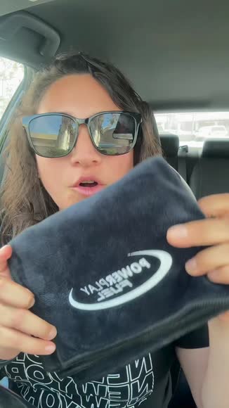 Video review of POWER PLAY FUEL Gym Towel - Quick Dry Microfiber Sweat Towel  by 67a267f87d42d4f80ba068ef