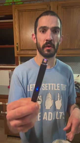 Video review of The Roosevelts Candle Co Flameless Lighter - Black  by 67853f3bda5ba91ee3e56b5f