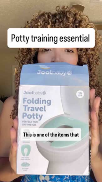 Video review of Jool Baby Folding Travel Potty Training Seat  by 6799934cf567f5bd4fe2c41c
