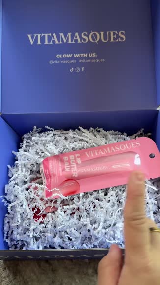 Video review of Vitamasques Lip Butter Balms Treat Set  by jasminebbeauty