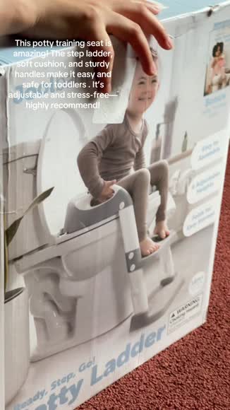 Video review of Jool Baby Potty Training Seat With 2 Step Ladder  by 675b1e0eb24bf552634d93d2