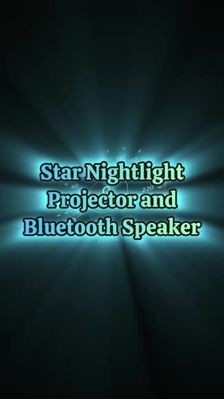 Video review of Zulay Kitchen Zulay Home Star Light Night Star Projector  by 678a8f4fd7afb13df08dea53