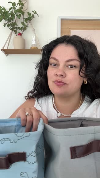 Video review of My Little Zone Baby Storage Bins For Organization  by morganbreisch