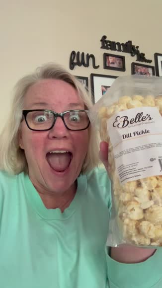 Video review of Belle's Gourmet Popcorn Savory Favorites 8-Pack  by 679987425fd4c0cb7e8bc4af