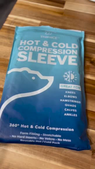 Video review of TheraICE Hot & Cold Compression Sleeve  by 6768c1e0fce05ed4c53863d0