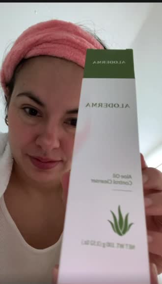 Video review of Aloderma Aloe Clearing Cleanser  by 6786fb1ca3d389037affca46