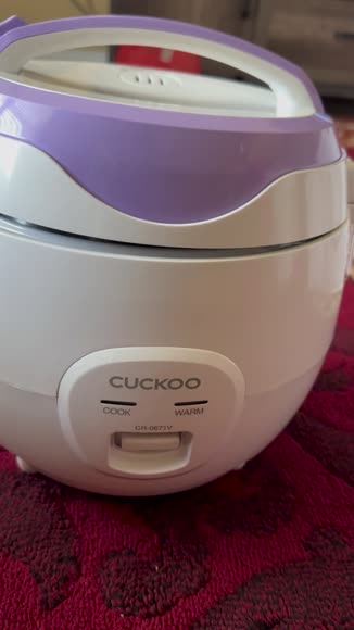 Video review of Cuckoo Electronics CUCKOO 6-Cup Rice Cooker | One-Touch Cooking, Nonstick Pot & Keep-Warm Function (CR-0671V)  by 67e41e4d6b3cc8f1276cbd06