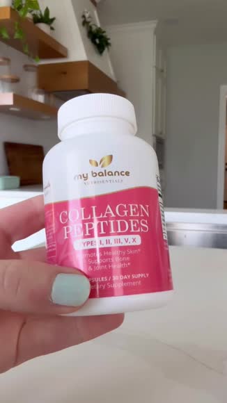 Video review of My Balance Collagen Peptides Types I, II, III, V, X  by sloankari78