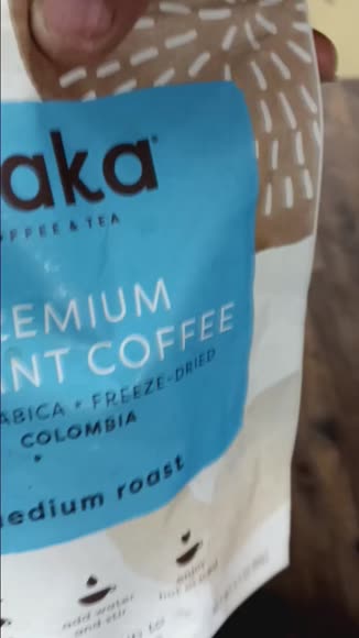 Video review of Waka Coffee & Tea Medium Roast Colombian Instant Coffee  by 678ad4b8fbb960ce019c1701