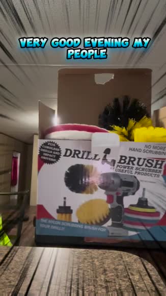 Video review of Drillbrush Drillbrush Power Scrubber Brush Set - Bathroom Cleaner Scrub Brush - Drill Brush Attachment - Grout Brush Drill Attachment - Drill Scrubber Attachment - Toilet Brush Cleaning Supplies - Grout Cleaner  by 679e504bd806838fc4d0bee6