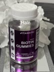 Video review of Vitamatic Biotin 10,000 Mcg - 60 Gummies - For Healthy Nail, Hair, and Skin  by 67a195774bae8b1ef73a2b88