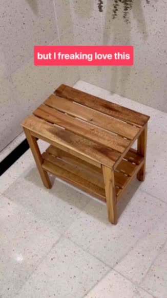 Video review of Deco Teak Zen® Acacia Wood Length Shower Bench With Shelf  by 66f0a3184d322061662e45bb