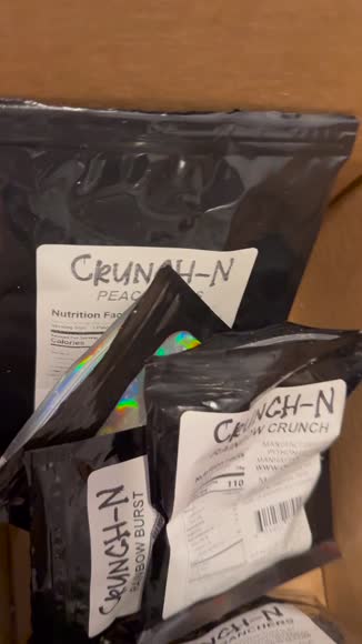 Video review of Crunch-N 7PCS Freeze Dried Candy Sample Pouch  by 679964dc43dff9fccbed686c