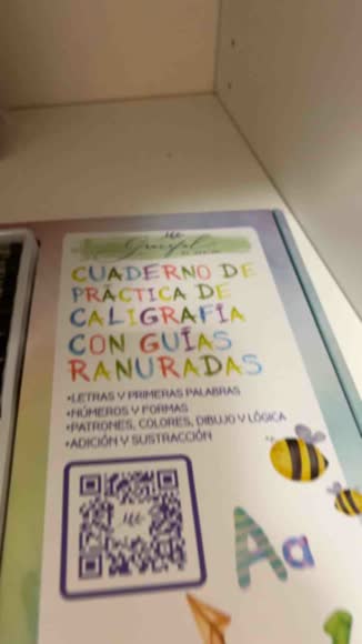 Video review of Grooved Learning Spanish Handwriting Workbooks - Mess-Free Reusable Pages for Kids - Set of 4  by vanesalazar0630