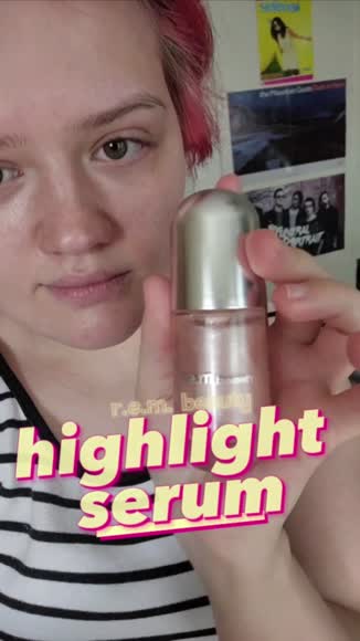 Video review of r.e.m. beauty dreamglow highlight serum  by arbaugh.sm