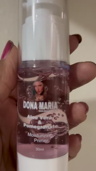 Video review of Dona Maria Moisturizer Primer  by 67a195774bae8b1ef73a2b88