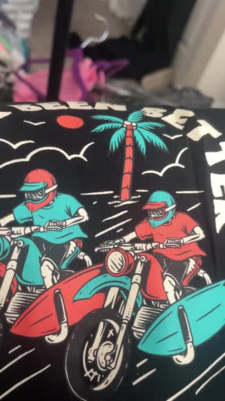 Video review of Little Trouble Never Been Better T-Shirt  by 66c50ba7874e770ca073e386