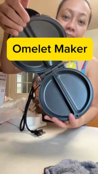 Video review of Lumme Non-Stick Omelet & Frittata Maker, Stainless Steel  by 660d4cdfd4d3b1f3ded829f6