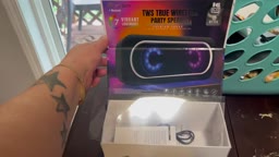 Video review of TOP TECH TOPTECH KL-5 Party Speaker with Dual 3” Woofers, Karaoke Mic, and Disco Lights  by 67981fc18e49e30fa2729f9e