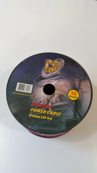 Video review of Pyle 10Ga Power Cable 500Ft Red  by 66bc01f012bcfa45f03667d8