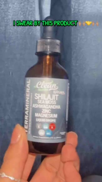 Video review of Clean Nutra Terramineral - Shilajit Liquid Drops  by 67bba5f853dd1d7538dec613