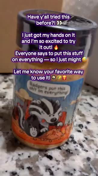 Video review of Honey Badgers Bee Farm Badger Dust Hot All-Purpose Seasoning  by leonorafeury