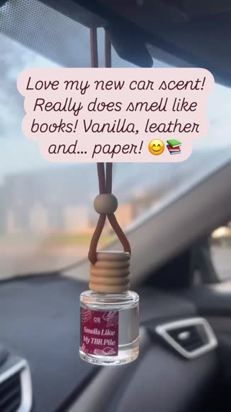 Video review of CE Craft Company Bookish Scented Car Freshener - Long Lasting - Air Car Diffuser  by wpqd7g8sq5
