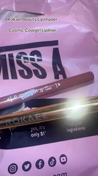 Video review of Rokael Beauty Redefined Lip Shader - Reshaped (Deep Coral with Toasted brown undertones)   by 4ureyes1111