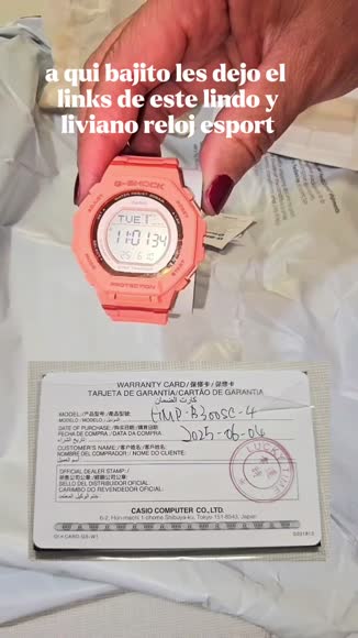 Video review of G-Shock GMD-B300SC-4  by 67992cdaa95c8da81a5e1e5d