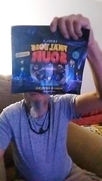 Video review of Final Boss Sour Blue Raspberry Mango Dippers  by miguelfabela0314
