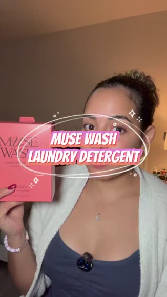 Video review of MUSEWASH Laundry Detergent Sheets  by jasmely4