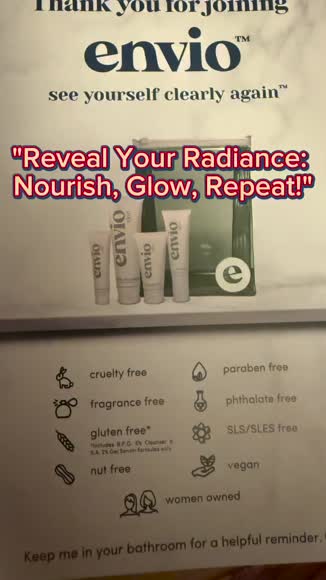 Video review of Envio Skin Envio Self Care Glow Set: Hydrator, Clay Mask + Waterproof Bag   by 676e2d972164908935e27b17