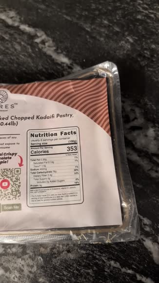 Video review of Ceres Gourmet Cooked & Chopped Kataifi For Dubai Chocolate, Crushed, Vacuum-Sealed  by 68309c994690e2cf571f8a6b