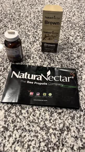 Video review of NaturaNectar Beehive Powered Immune & Respiratory System Supprt* with NSF Contents Certified, NaturaNectar Brown Bee Propolis  by 6798ec0e8e6f85850960150d