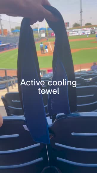 Video review of TheraICE Active Cooling Towel  by 672914221bb80879fd3bdb3e