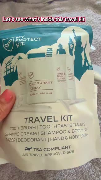 Video review of MY PROTECT KIT Travel Kit  by 676de1b9c6ddd090d46c3acc