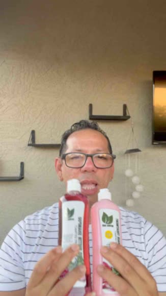 Video review of Natural Sant Onion, Rosemary & Biotin Set: Shampoo & Treatment: Helps stimulate growth - Hair restoration  by 68221fffcda362487ecd5b74