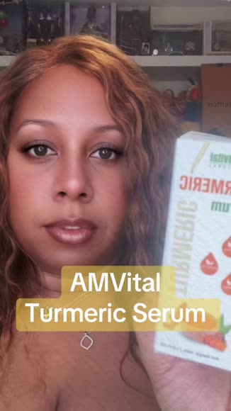 Video review of AMVital Glow Boost Turmeric & Vitamin C Face Serum – Brighten & Hydrate  by 678663d1a5ecb19d464fc048