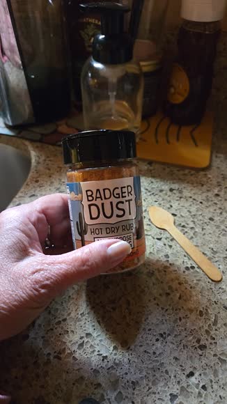 Video review of Honey Badgers Bee Farm Badger Dust Hot All-Purpose Seasoning  by lauragraham261